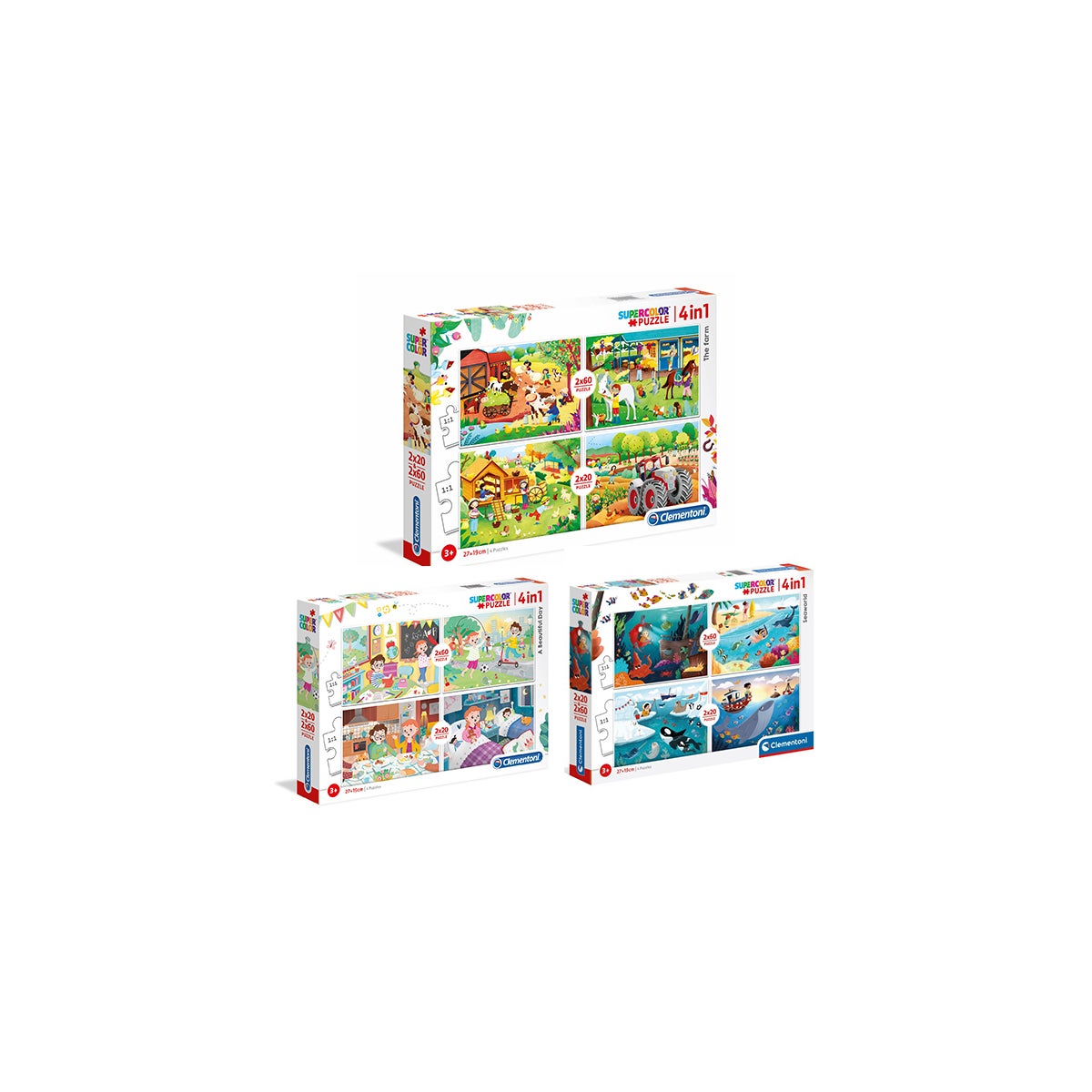 2X20 + 2X60PC - CHILDREN'S ASST (6) ML